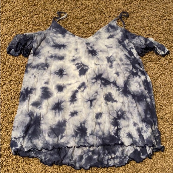 America eagle off shoulders tank - Picture 1 of 2